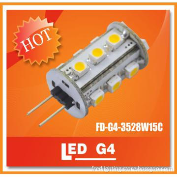 15 PCS High Bright SMD3528 G4 Bulb LED from Fredlighting